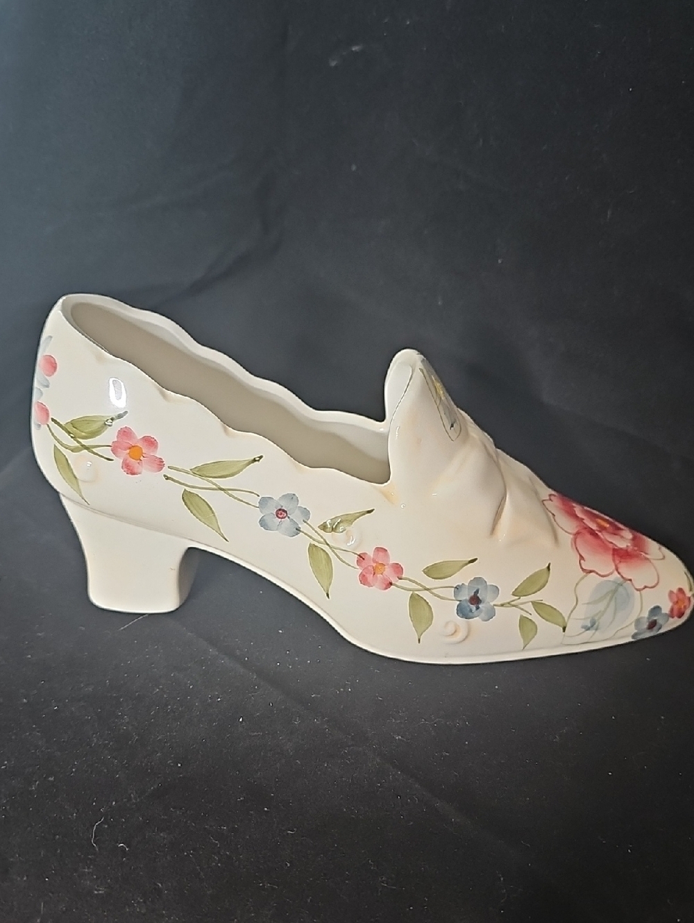 Vintage W L A China Porcelain Ceramic Real Size Shoe - Picture 3 of 7